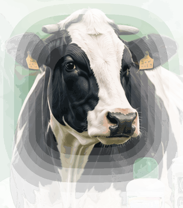 Healthy dairy cow